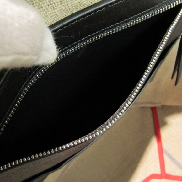 Celine Cabas Phantom Tote Bag Canvas Beige Blue - Picture 11 of 16